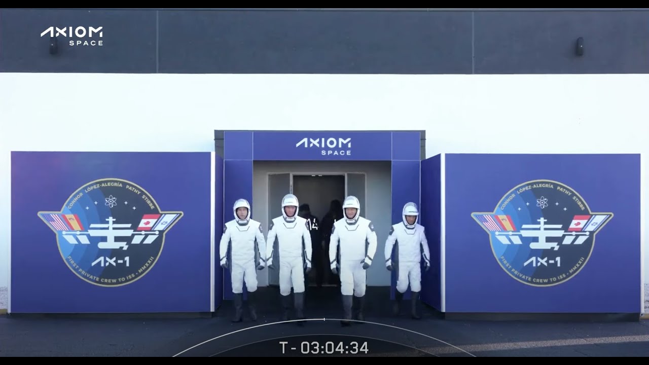 Axiom Mission 1 - The first all-private mission to the ISS