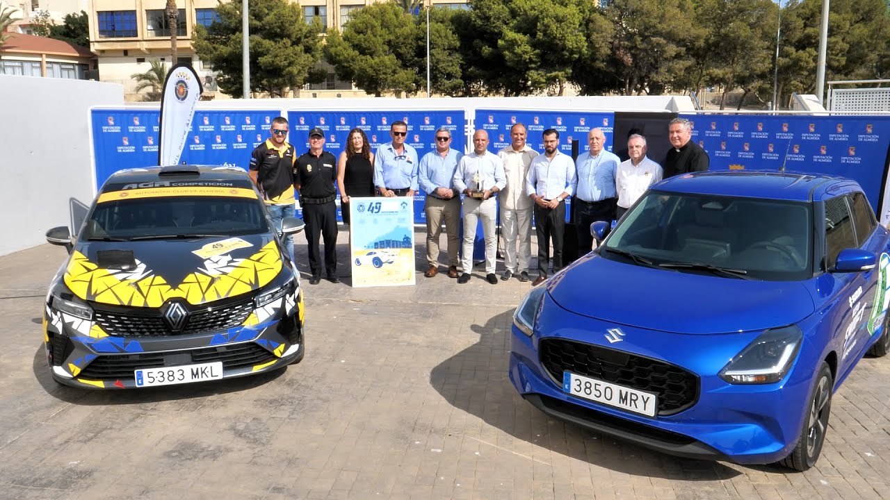 Presentación de la edición número 49 del ‘Rallye Costa de Almería’