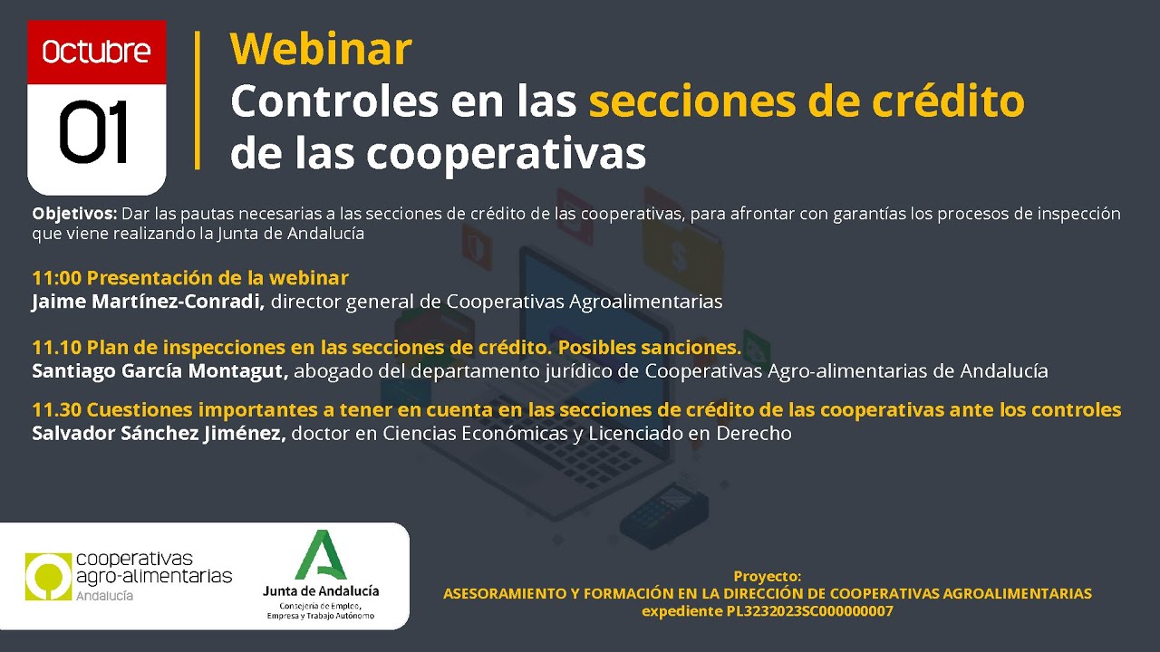 01-10-24 Webinar Controles en las secciones de crédito de las cooperativas