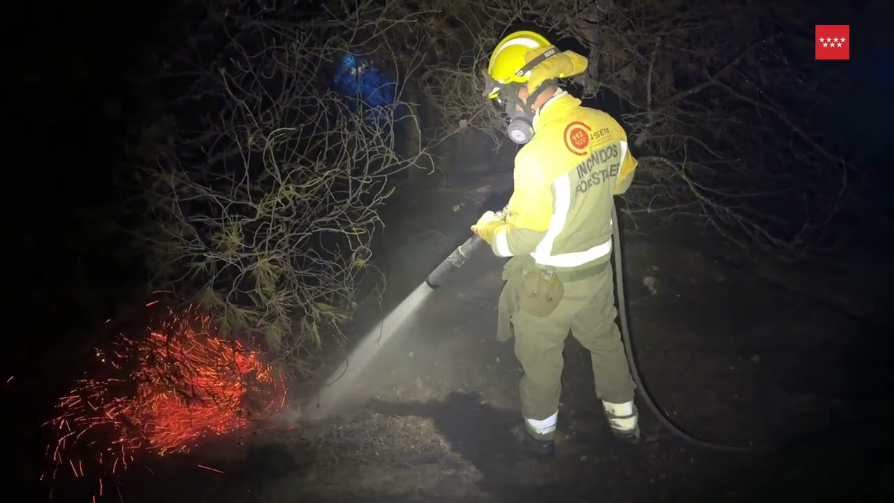 Incendio forestal Rivas Vacíamadrid