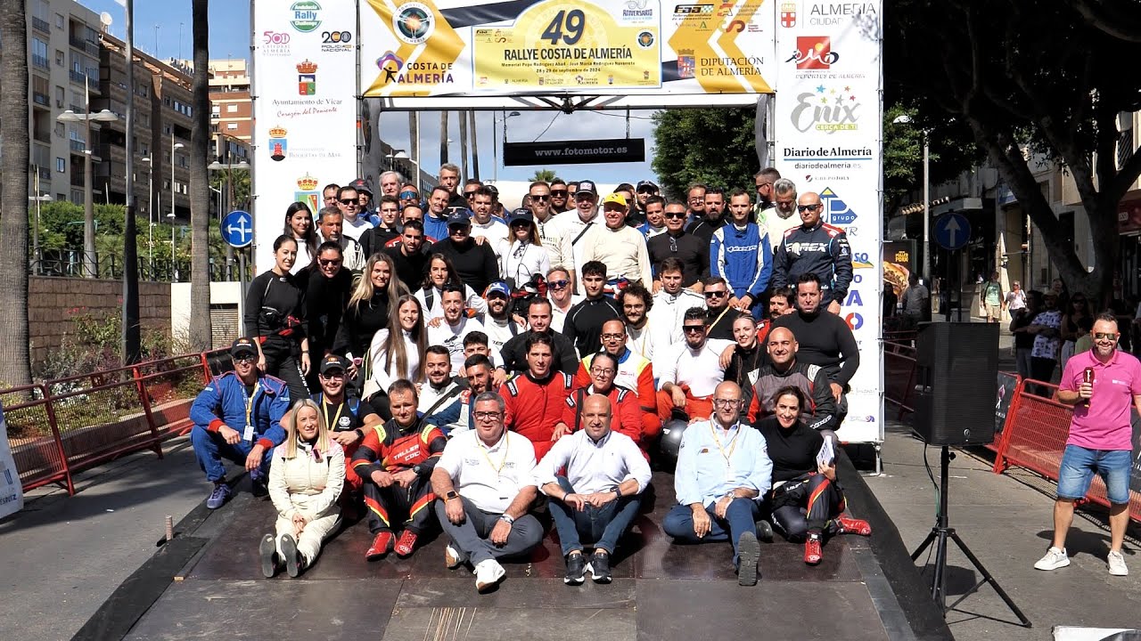 Salida de la edición número 49 del Rallye ‘Costa de Almería’
