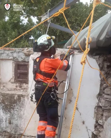 Retirada de chapa en Ronda