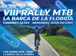 Cartel BTT La Barca