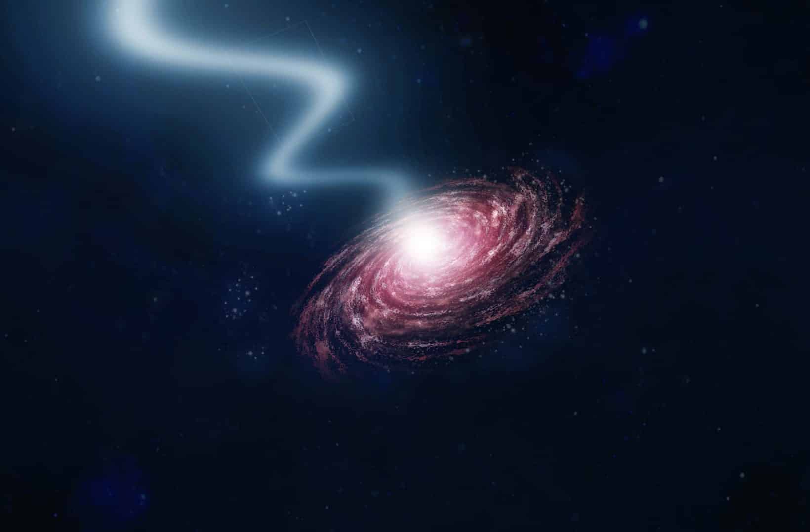 Descubren la Asombrosa Estructura del Chorro en un Posible Sistema Descubren la Asombrosa Estructura del Chorro en un Posible Sistema Binario de Agujeros Negros Supermasivos