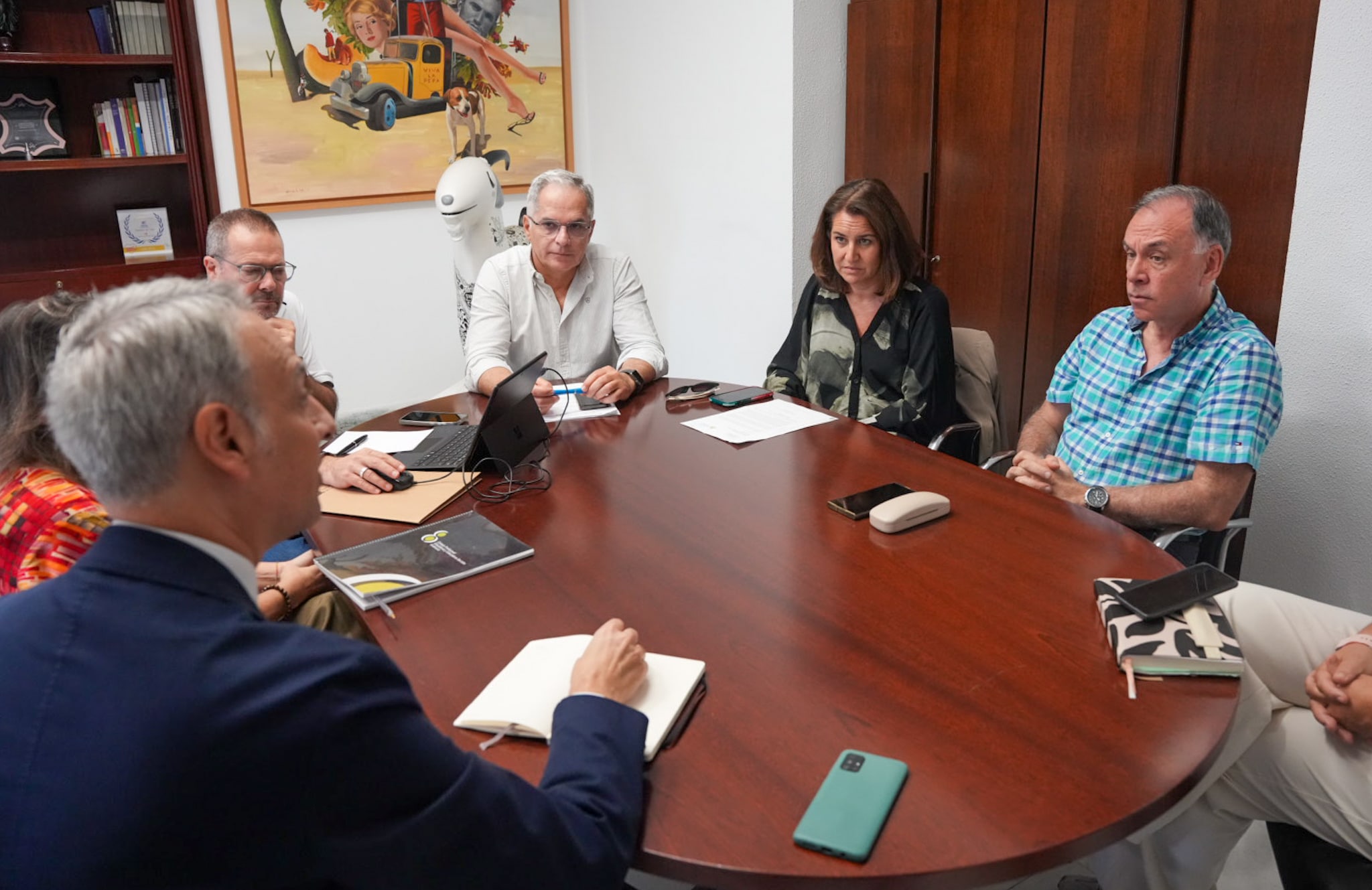 Colaboración y Proyectos: Encuentro entre la Diputación y el Colegio Colaboración y Proyectos: Encuentro entre la Diputación y el Colegio Oficial de Educadores Sociales