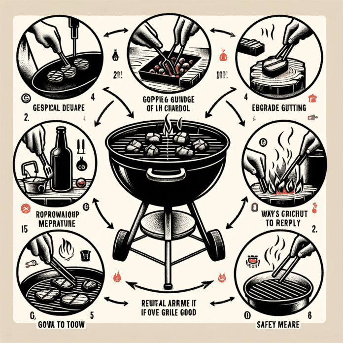Guía Esencial para Dominar las Parrillas a Carbón Cómo usar una parrilla a carbón de forma correcta