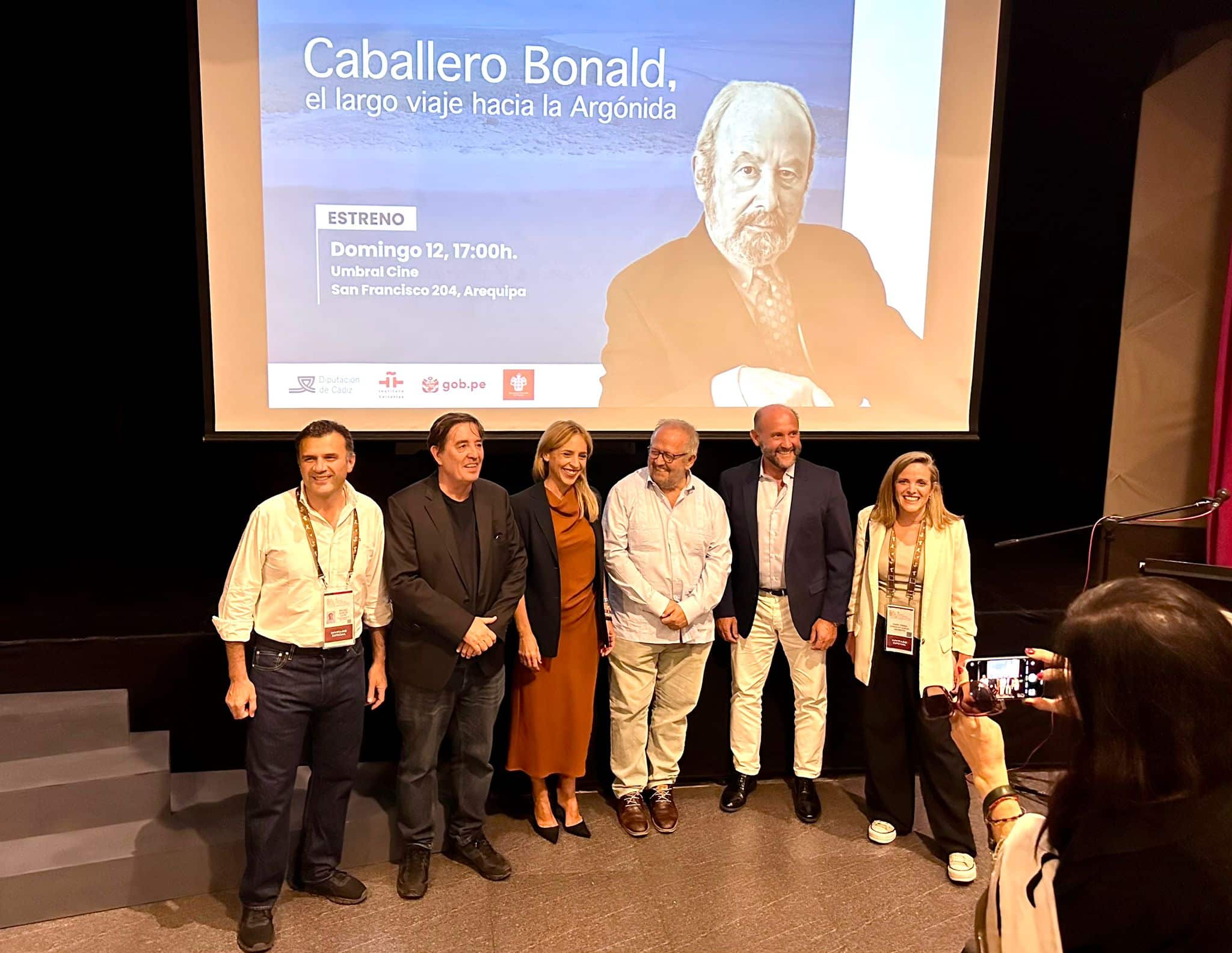La Diputación de Cádiz presenta su documental sobre Caballero Bonald La Diputación de Cádiz presenta su documental sobre Caballero Bonald en el Congreso Internacional de la Lengua