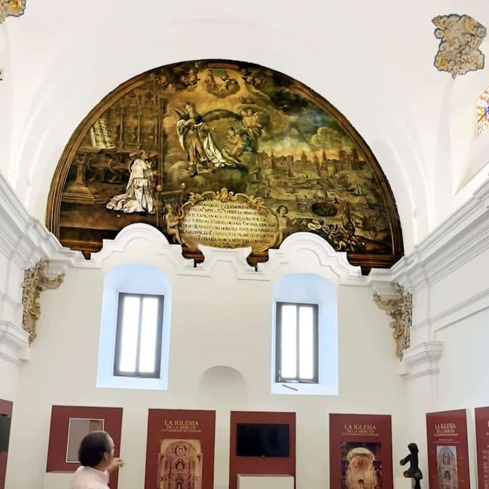 La Diputación de Córdoba Anuncia la Recuperación del Lienzo que La Diputación de Córdoba Anuncia la Recuperación del Lienzo que Representa la Primera Aparición de San Rafael en la Iglesia de La Merced