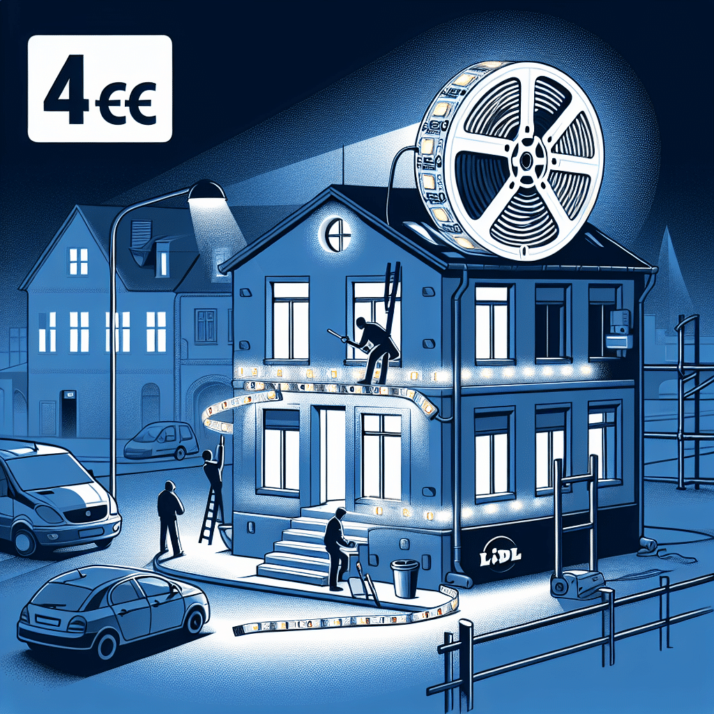 Lidl Presenta Innovadora Tira LED con Sensor de Movimiento por Juan Hernández