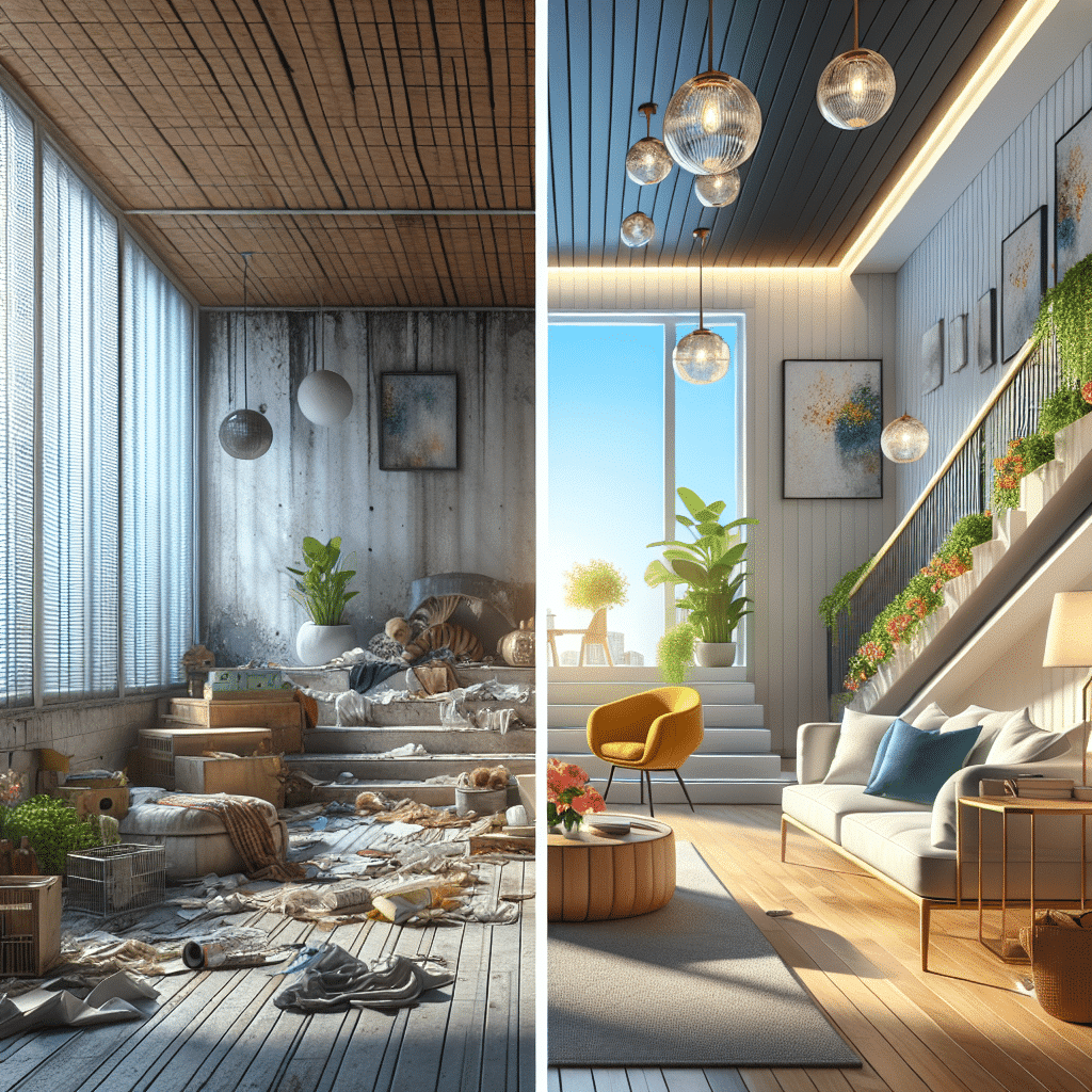 Renovación Creativa: Transformando un Espacio en un Hogar Moderno y Juan Hernández