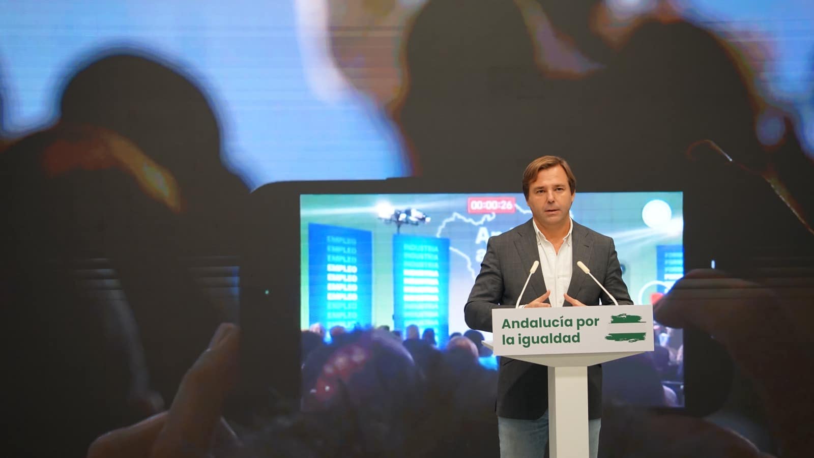 Repullo llama a la unidad para mejorar la vida de Repullo llama a la unidad para mejorar la vida de los andaluces, rechazando el populismo de la alianza PSOE-VOX por intereses electorales