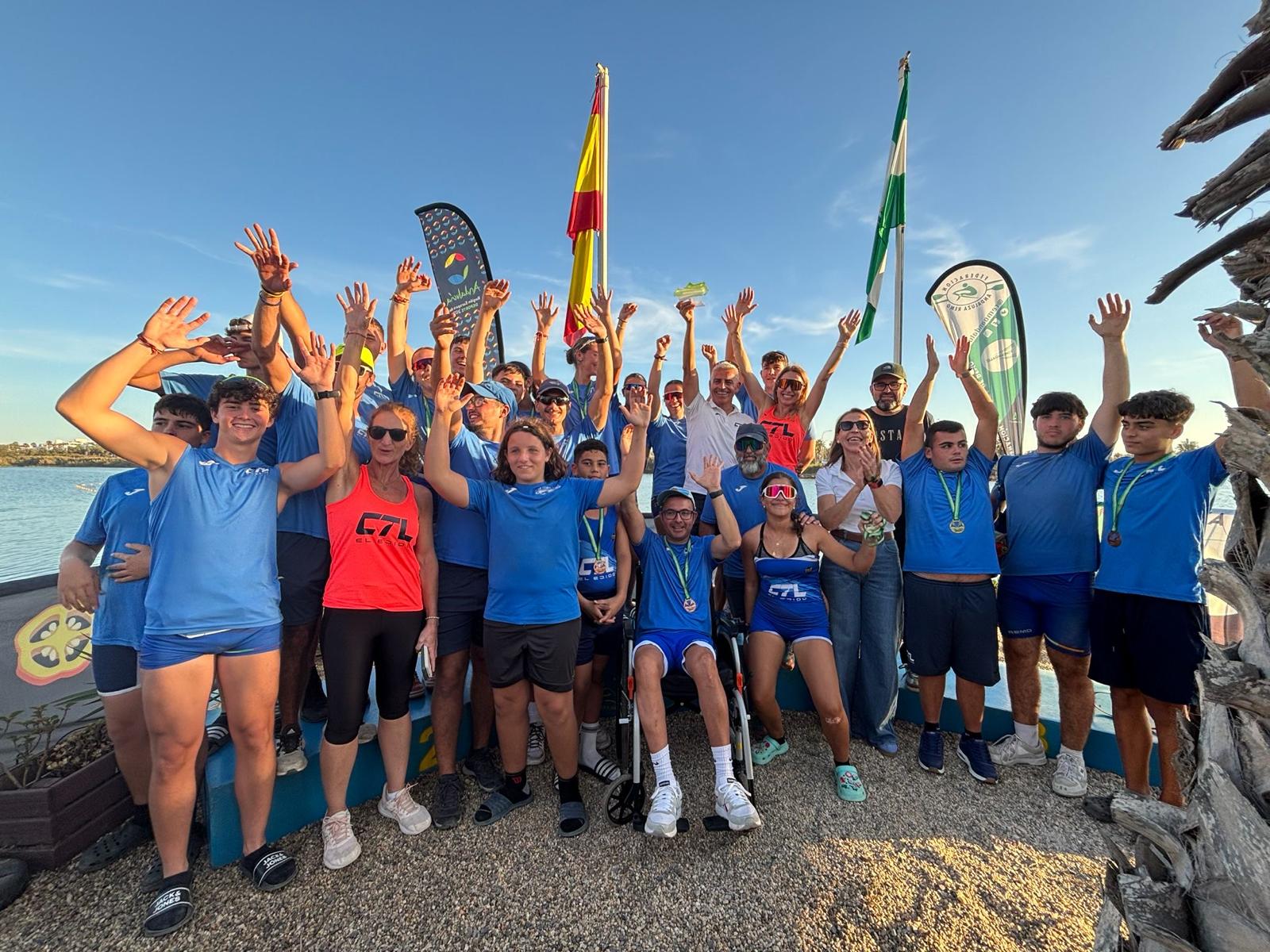 Resultados de los Campeonatos de Andalucía de Yolas y Velocidad Tiempo Libre El Ejido, campeón