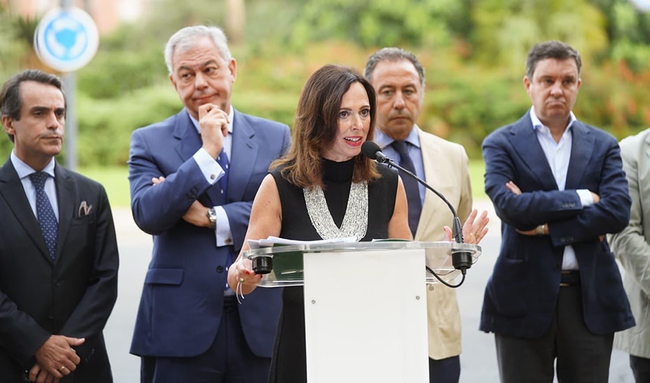 Título: "Propuesta de la Junta: Línea 3 Sur del Metro de Sevilla Soterrada hasta Los Bermejales y por el Bulevar de Bellavista"