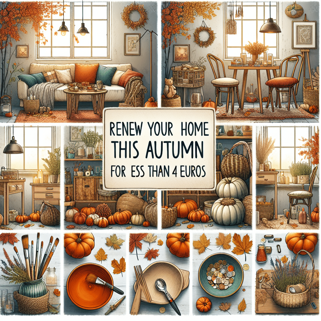 Transforma tu Hogar Este Otoño con Solo 4 Euros Juan Hernández
