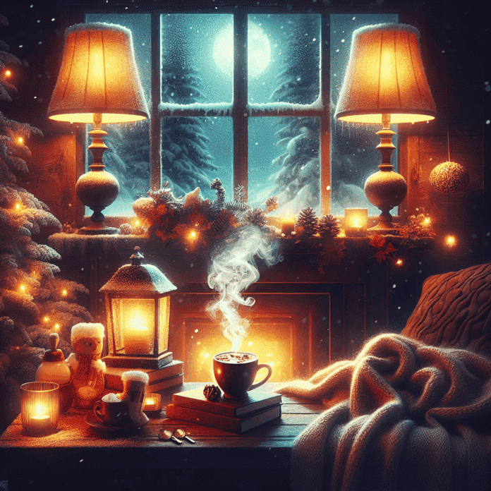 Tu Aliada Perfecta para el Frío "Cuando llega el frío, evita las luces de techo y opta por lámparas de sobremesa con luz más cálida"