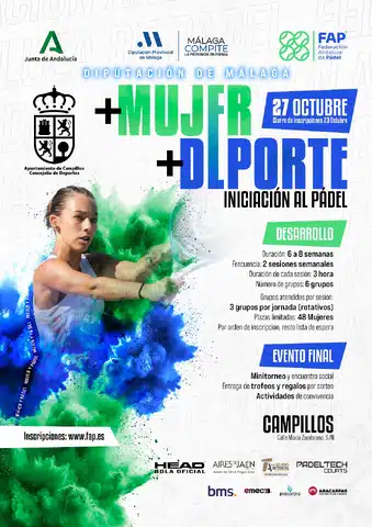 Un Centenar de Mujeres Iniciará en el Pádel con el Padel y mujer 1