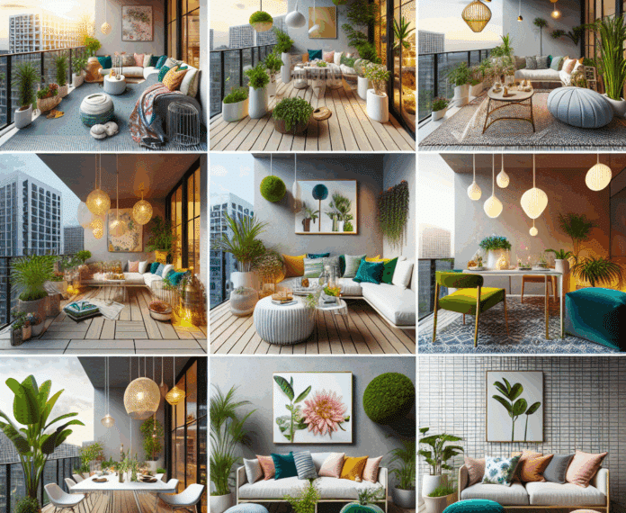 decorar una terraza de un piso