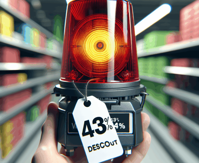 Aldi lanza el viernes por tiempo limitado la baliza v16 obligatoria para el coche con un descuento del 43%