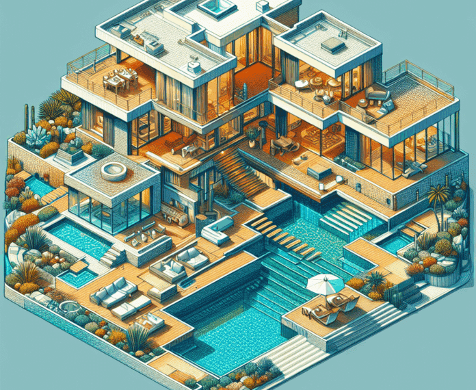 150 metros cuadrados, dos baños y piscina