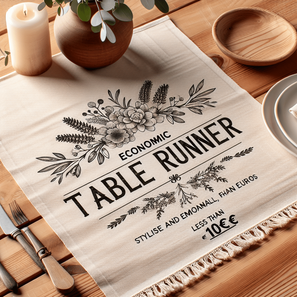 Añade Elegancia a tu Comedor: Caminos de Mesa Estilosos por Menos de 10€ 1 Juan Hernández