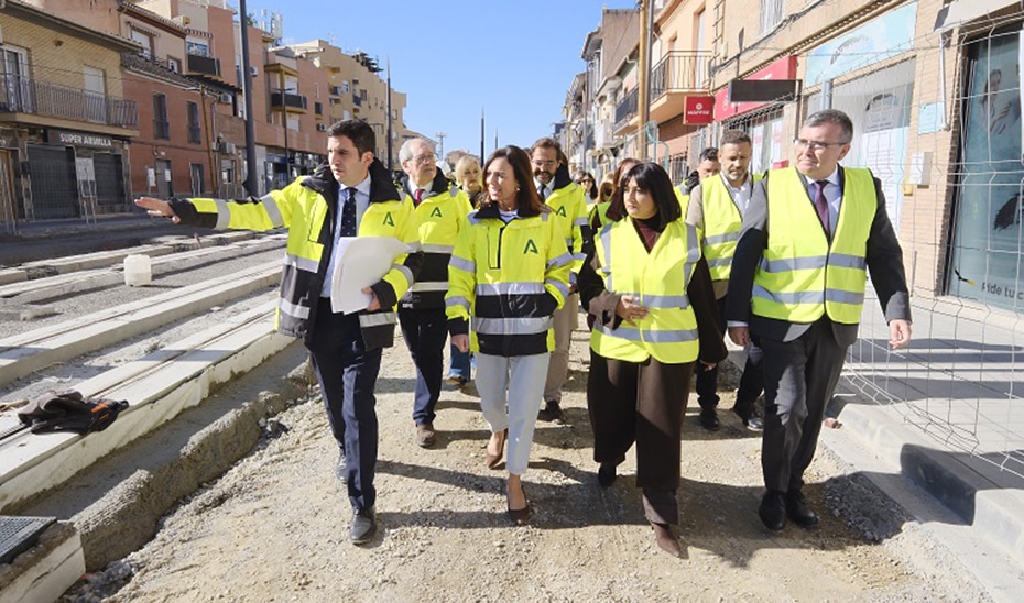 Avance Significativo: Prolongación Sur del Metro de Granada Supera el 80% de Ejecución 1 Avance Significativo: Prolongación Sur del Metro de Granada Supera el 80% de Ejecución