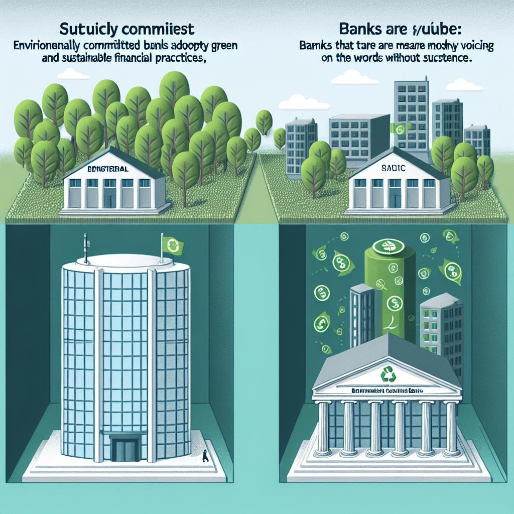 Bancos en Acción: Separando los Comprometidos con las Finanzas Sostenibles de los que Solo Hablan 1 Imagen de Axel Buffet