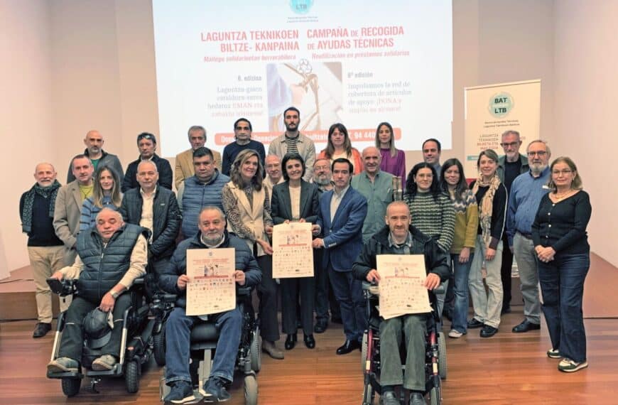 Bizkaia pone en marcha la 6ª Campaña de Recogida de Ayudas Técnicas
