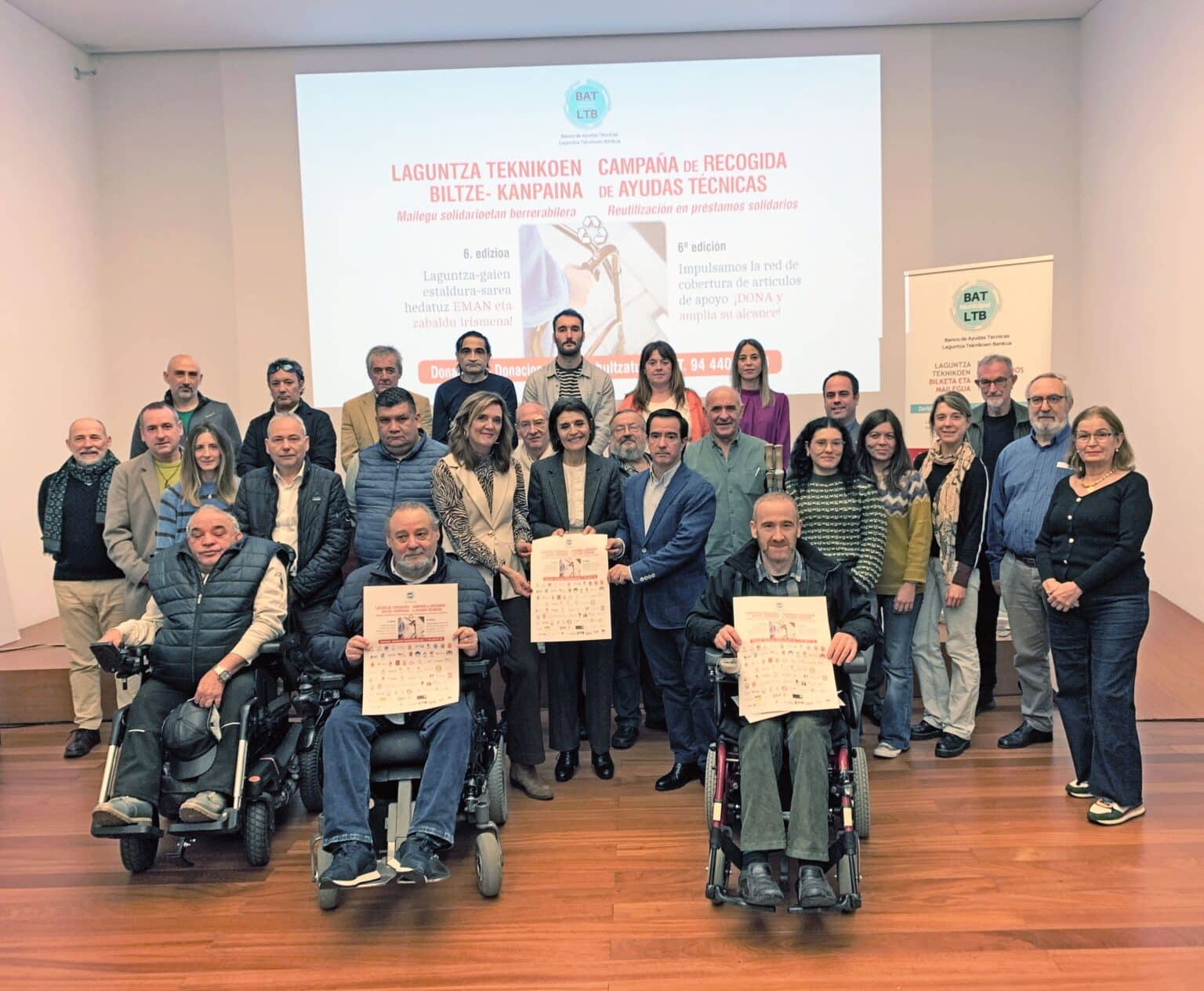 Bizkaia Lanza su Sexta Campaña para la Recolección de Ayudas Técnicas 1 Bizkaia pone en marcha la 6ª Campaña de Recogida de Ayudas Técnicas
