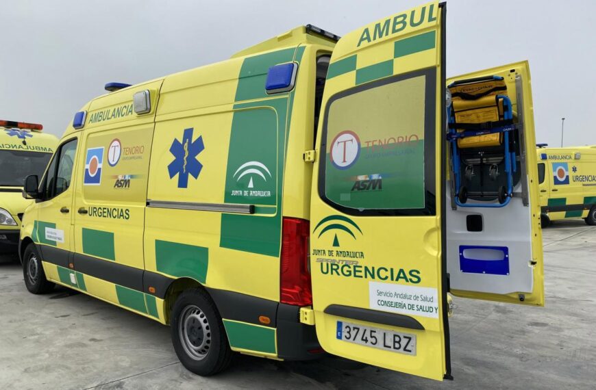 Vehículo de transporte sanitario