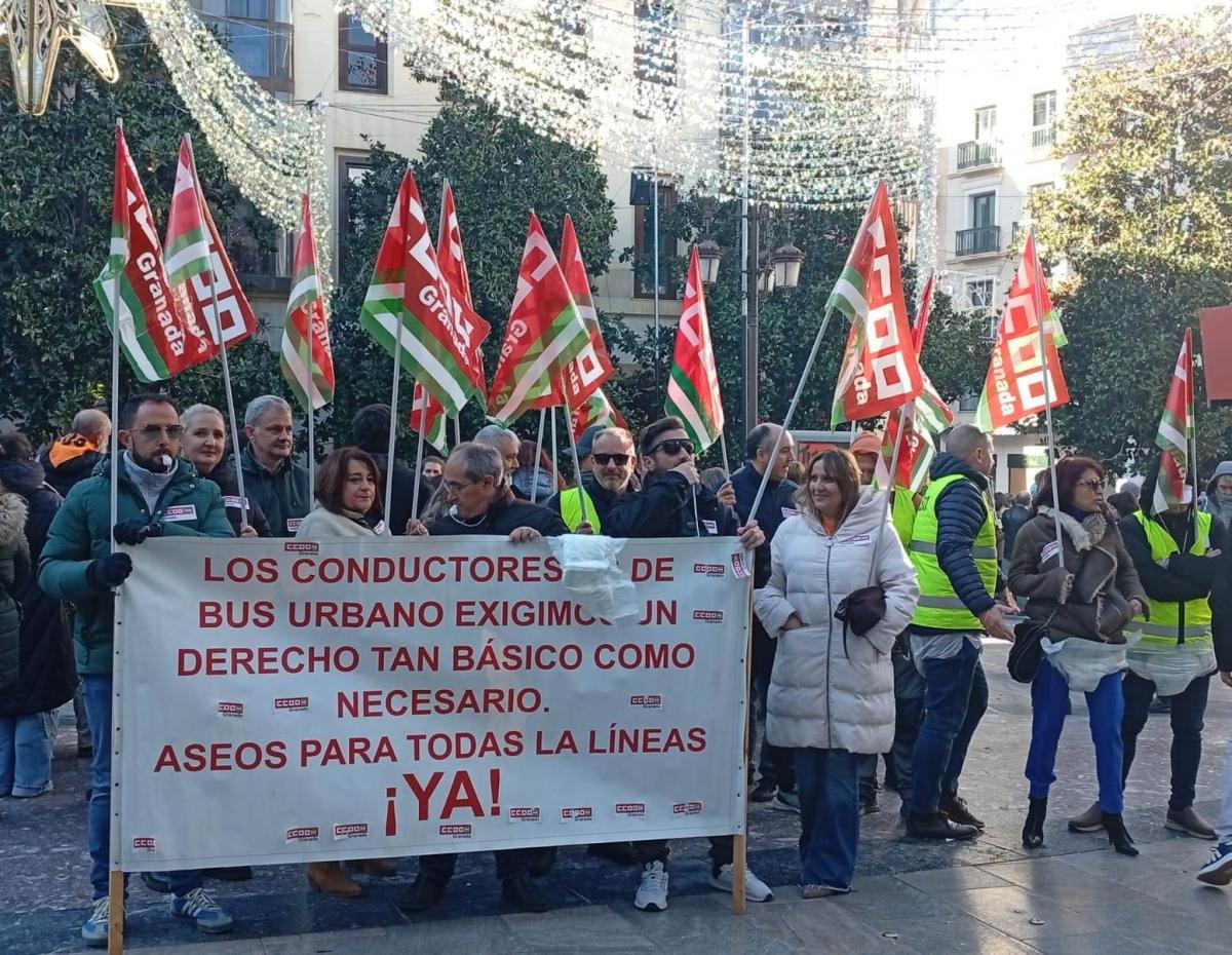 Concentración en Plaza del Carmen