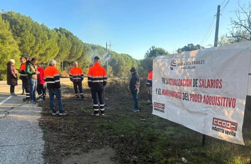 Movilización en Minera los Frailes.