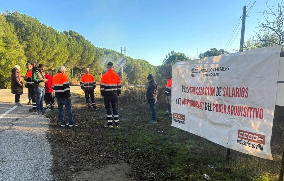 Movilización en Minera los Frailes.