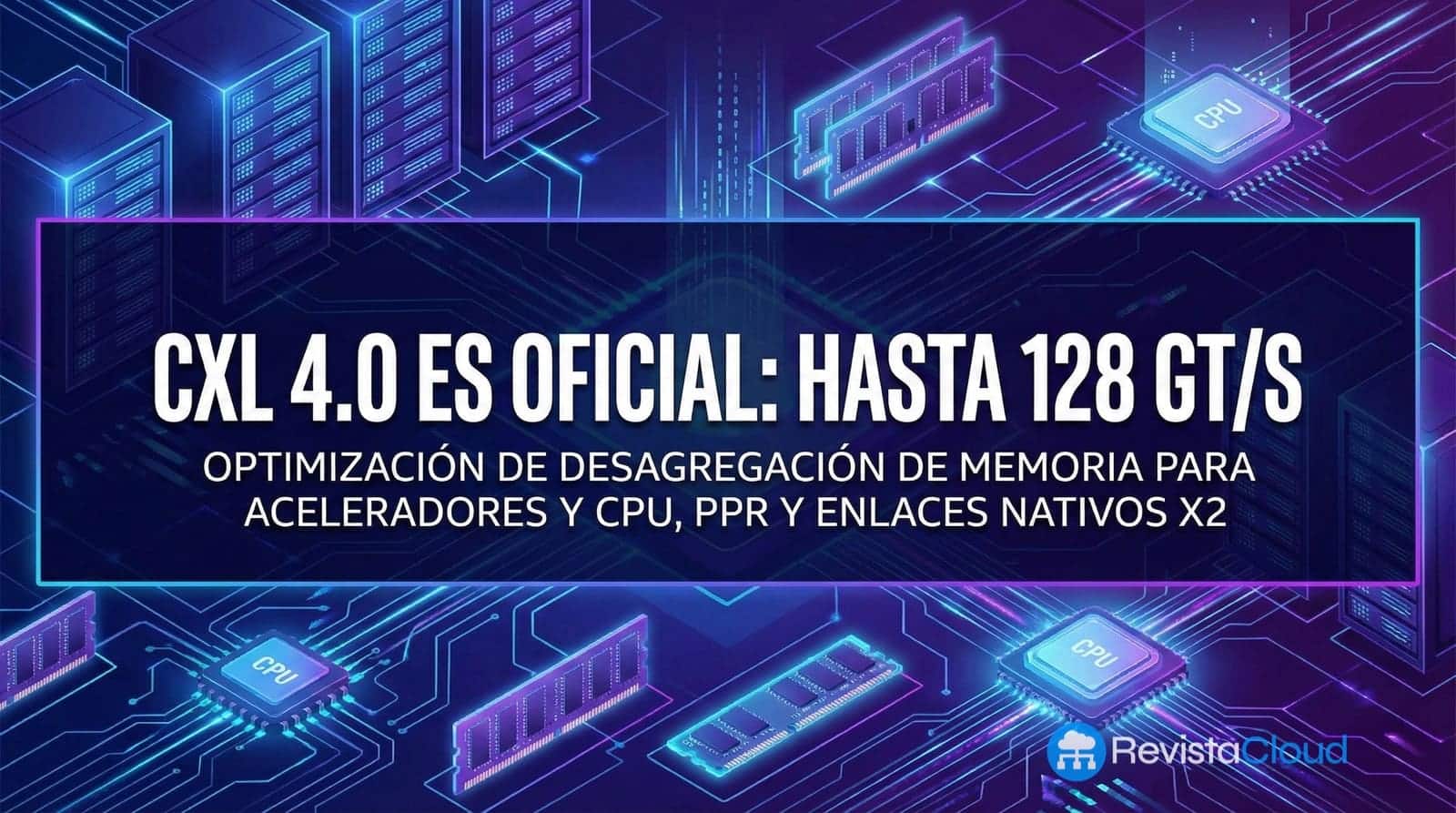 CXL 40 Revolucionando Centros de Datos para la Nueva Era