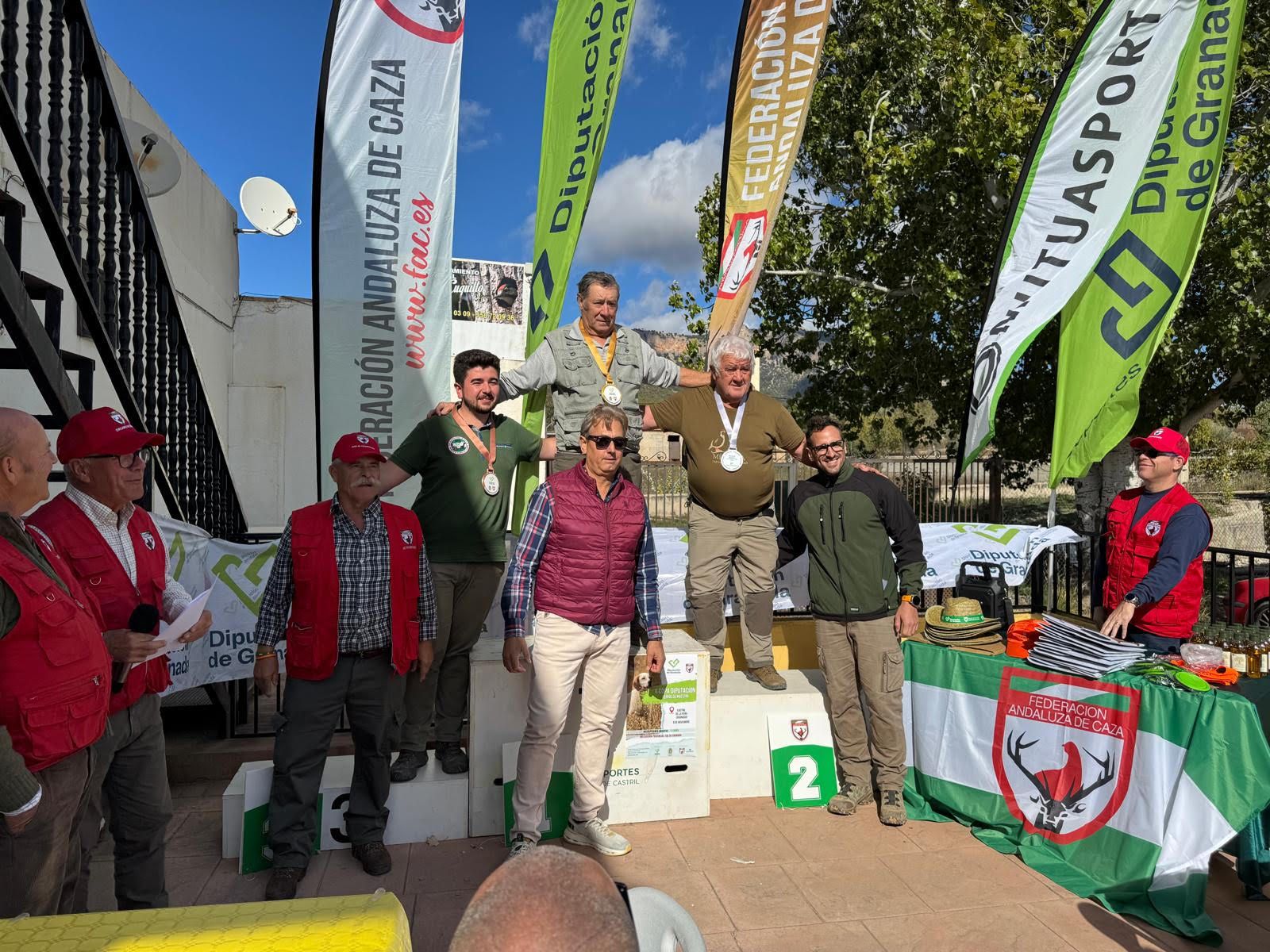 Casi Veinte Deportistas Compiten en la Prueba de Perros de Muestra de la Copa Diputación – Federación Andaluza de Caza