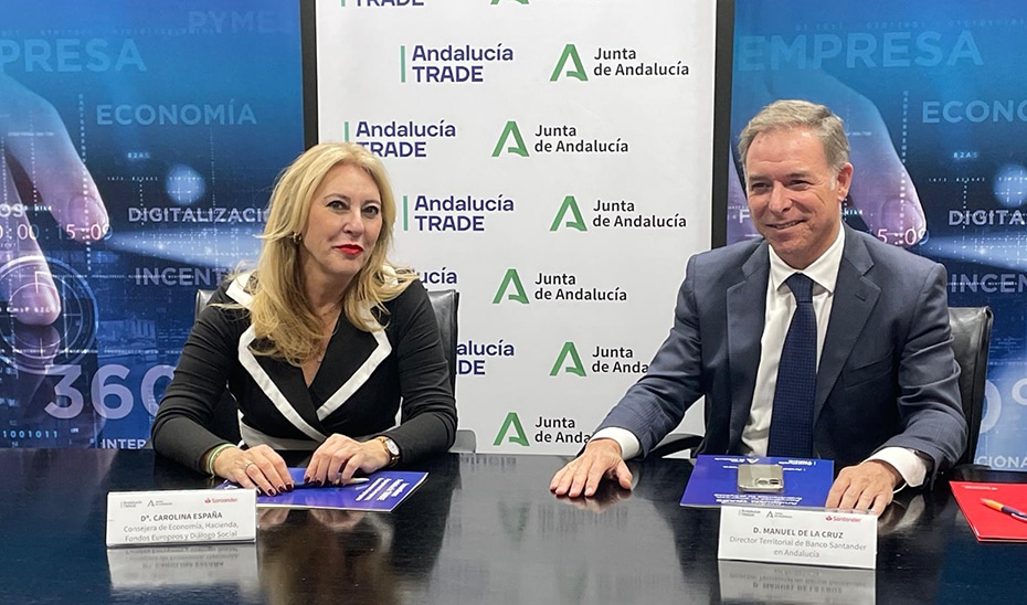 Colaboración entre la Consejería de Economía y Banco Santander para Impulsar la Inversión Extranjera en Andalucía 1 Colaboración entre la Consejería de Economía y Banco Santander para Impulsar la Inversión Extranjera en Andalucía