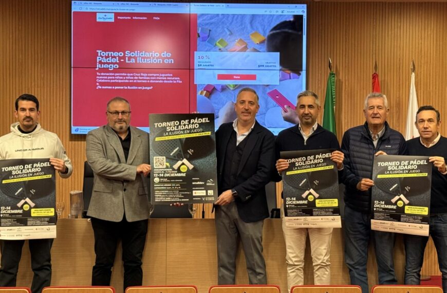 Nace en Córdoba el Torneo de Pádel Solidario 'La Ilusión en Juego', a beneficio de Cruz Roja