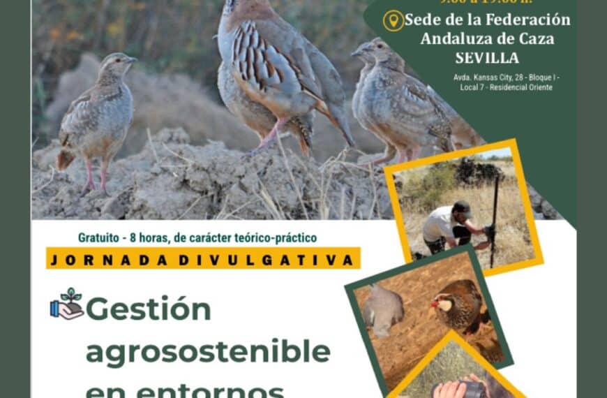 Curso de Gestión Agrosostenible en Entornos Cinegéticos en la Sede de la FAC en Sevilla