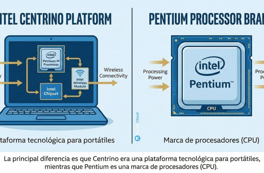 De Intel Centrino a Pentium: El Amanecer de la Era Moderna en Computadoras Portátiles