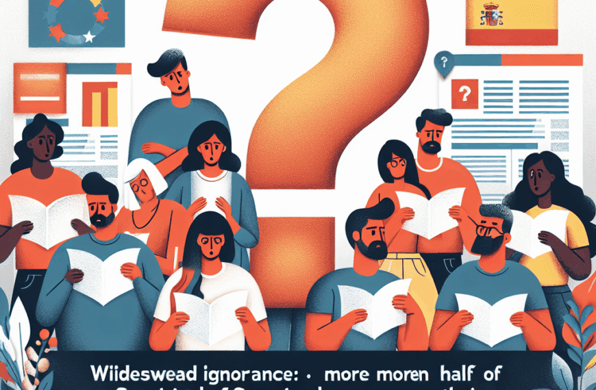 Desconocimiento Generalizado: Más de la Mitad de los Españoles Desconoce su Derecho a la Cancelación de Deudas