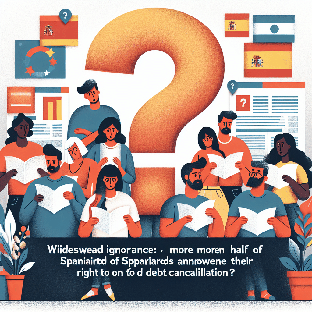 Desconocimiento Generalizado Mas de la Mitad de los Espanoles Desconoce