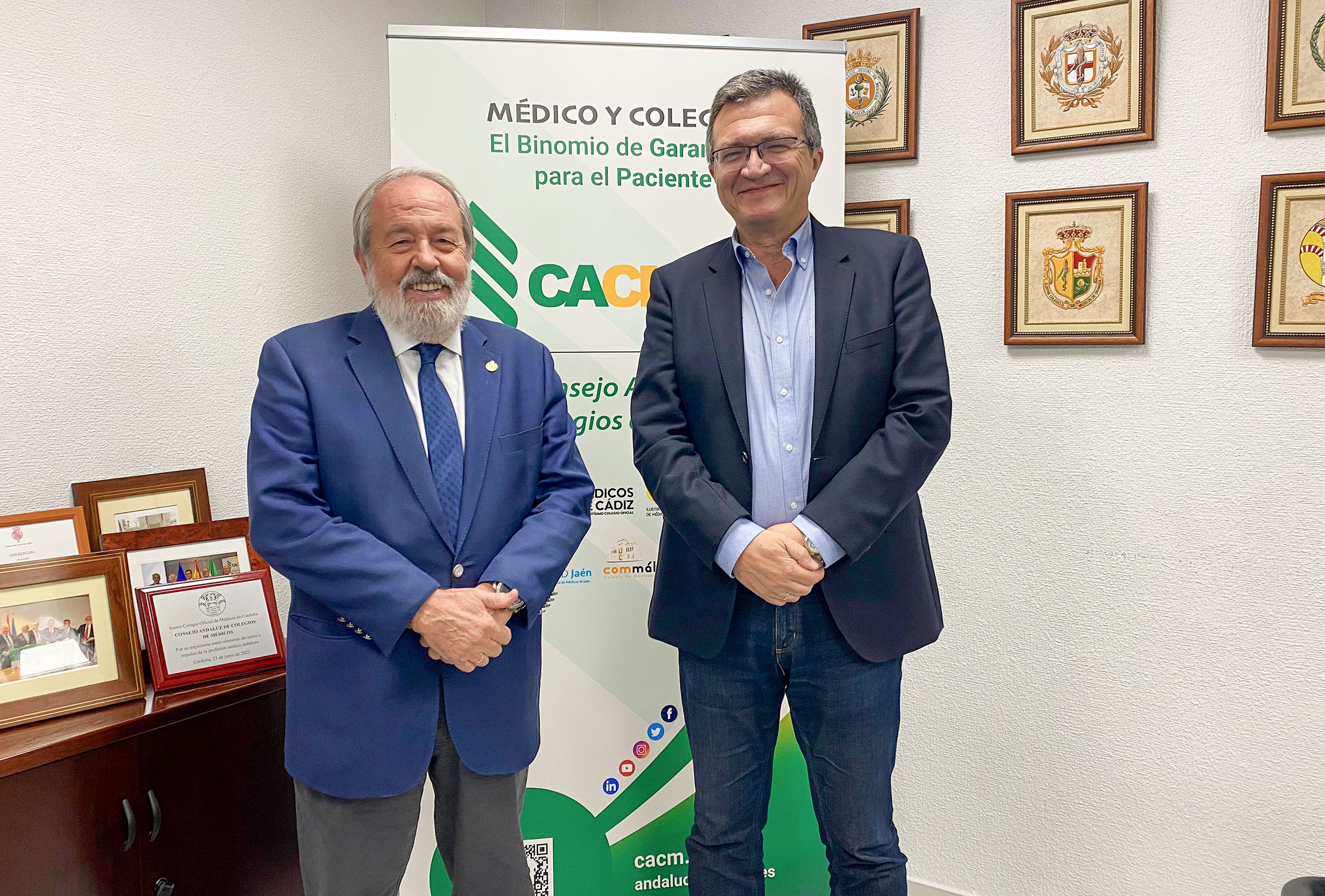 El CACM y el Sindicato Médico Andaluz Se Unen para CACM y Sindicato