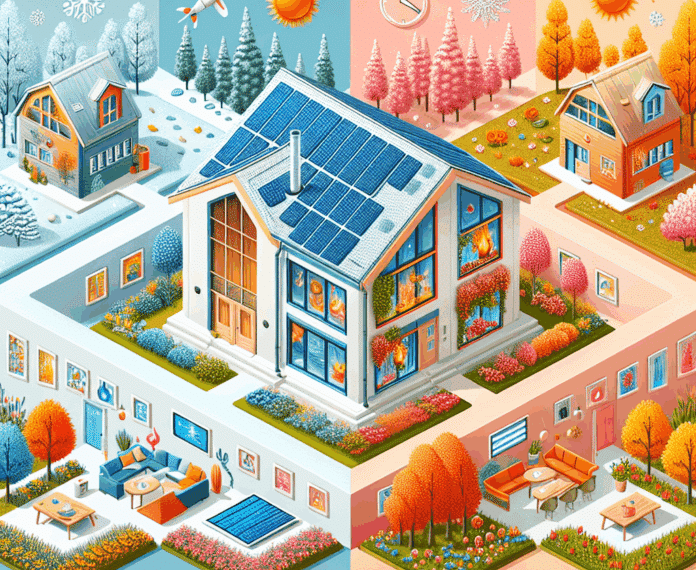 "En esta casa logramos tener una temperatura constante sin encender la calefacción en invierno ni aire acondicionado en verano"