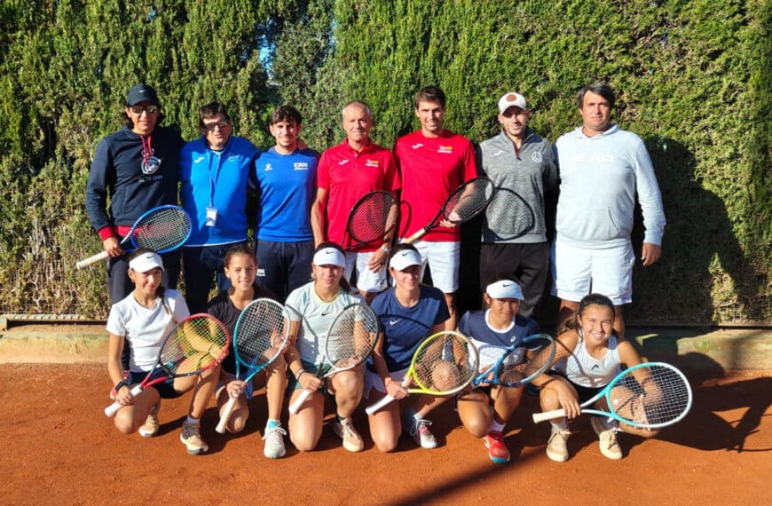 Concentración Sub 13 de la RFET en el CTT Blas Infante de Sevilla