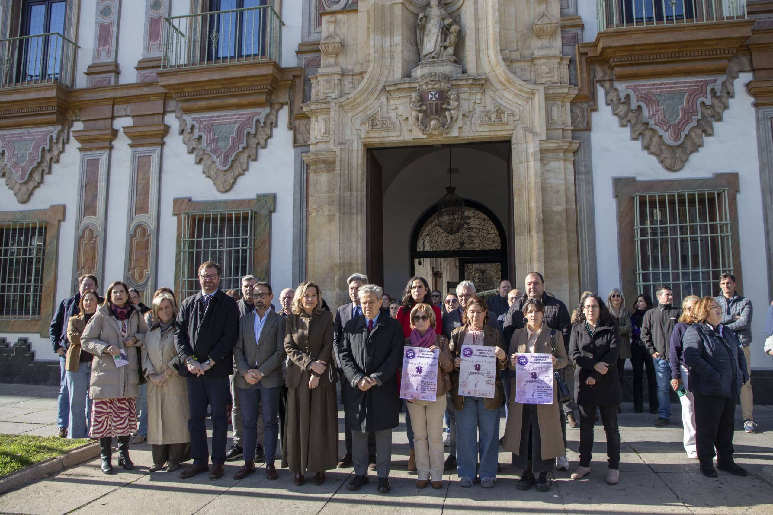 El presidente de la Diputación destaca el papel fundamental de la sociedad en la lucha contra la violencia de género