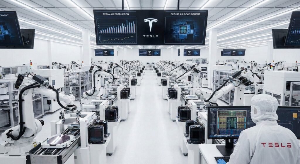 Elon Musk asegura que Tesla superara la produccion de chips