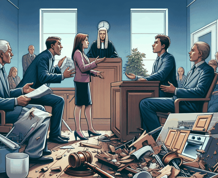 Una empresa de reformas demanda a una clienta de Vigo por no pagar y termina condenada por hacerle mal la cocina