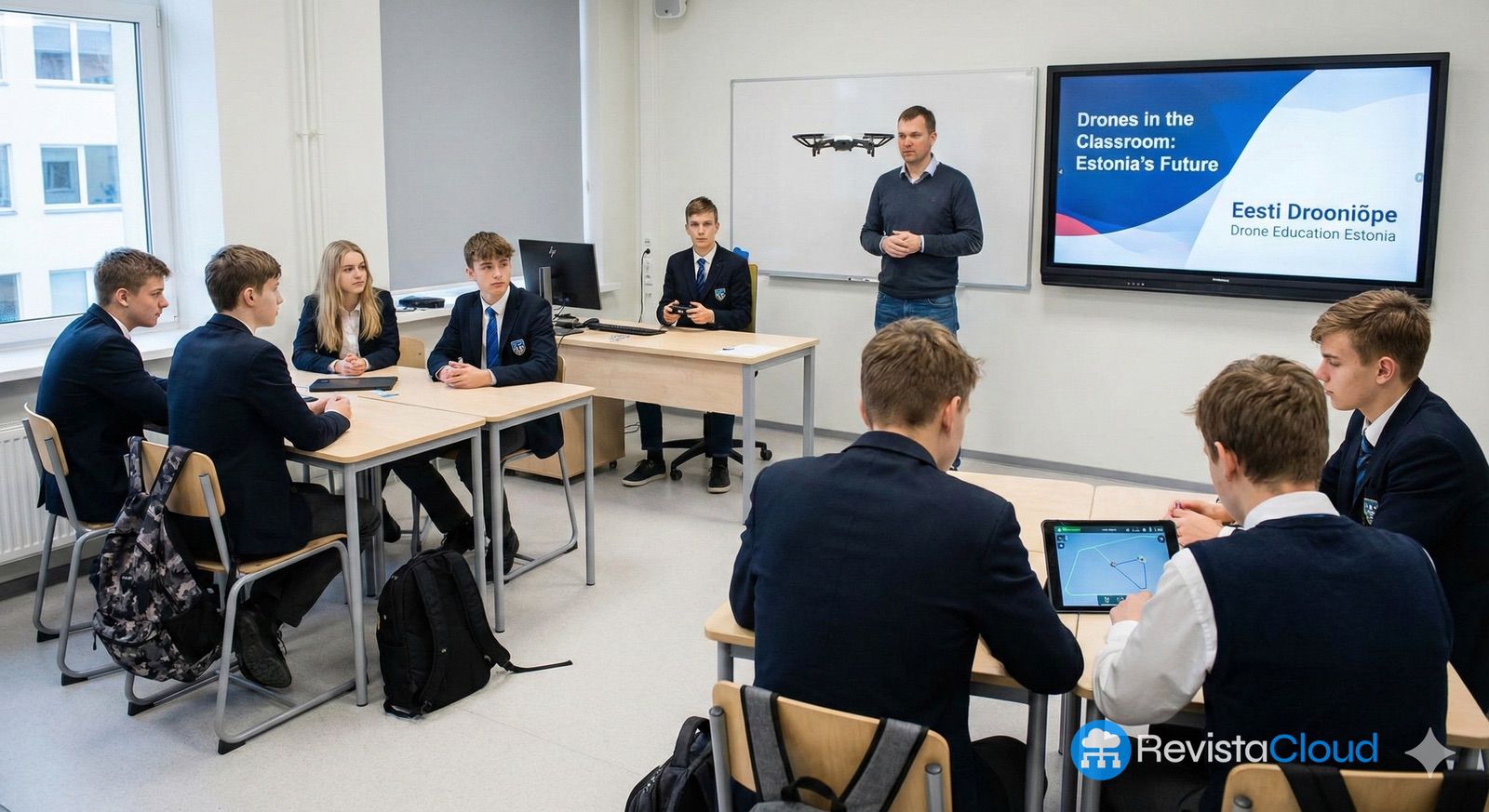 Estonia revoluciona la educacion Integracion de drones en el curriculo