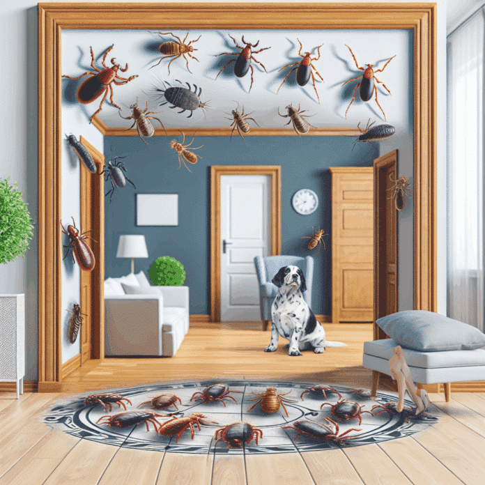 Estrategias Efectivas para Erradicar Pulgas y Garrapatas en el Hogar 1 Eliminar pulgas y garrapatas en casa