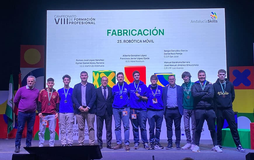 Estudiantes de Málaga y Córdoba Triunfan con Más Oros en las Olimpiadas de FP