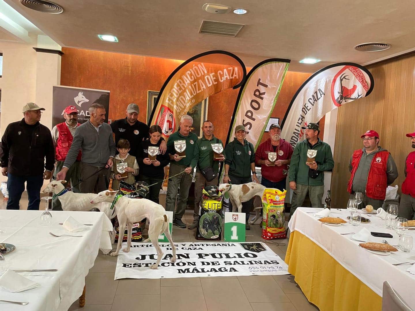 Éxito Dorado para Joaquín Padilla y Miguel Quesada en el IV Campeonato Andaluz de Caza Tradicional con Podenco Ibicenco